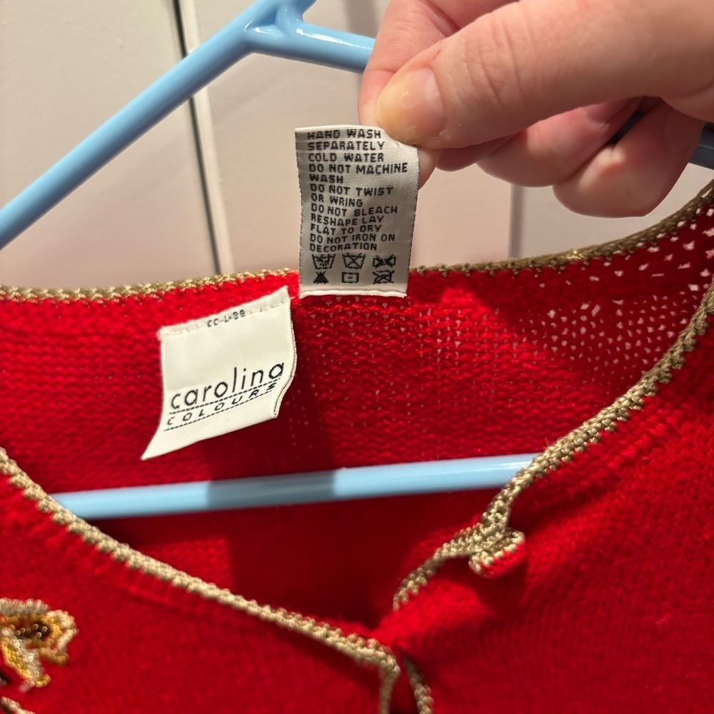 Carolina Colours Holiday Cardigan - Picture 5 of 5